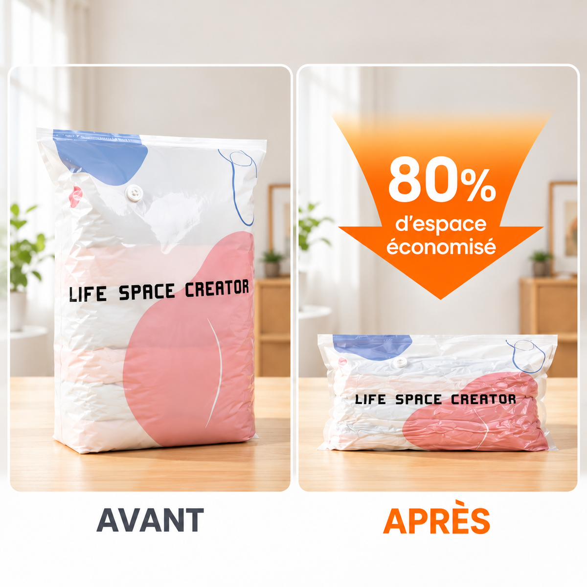 Sacs de compression 3d – gagnez un maximum de place en 30 secondes !