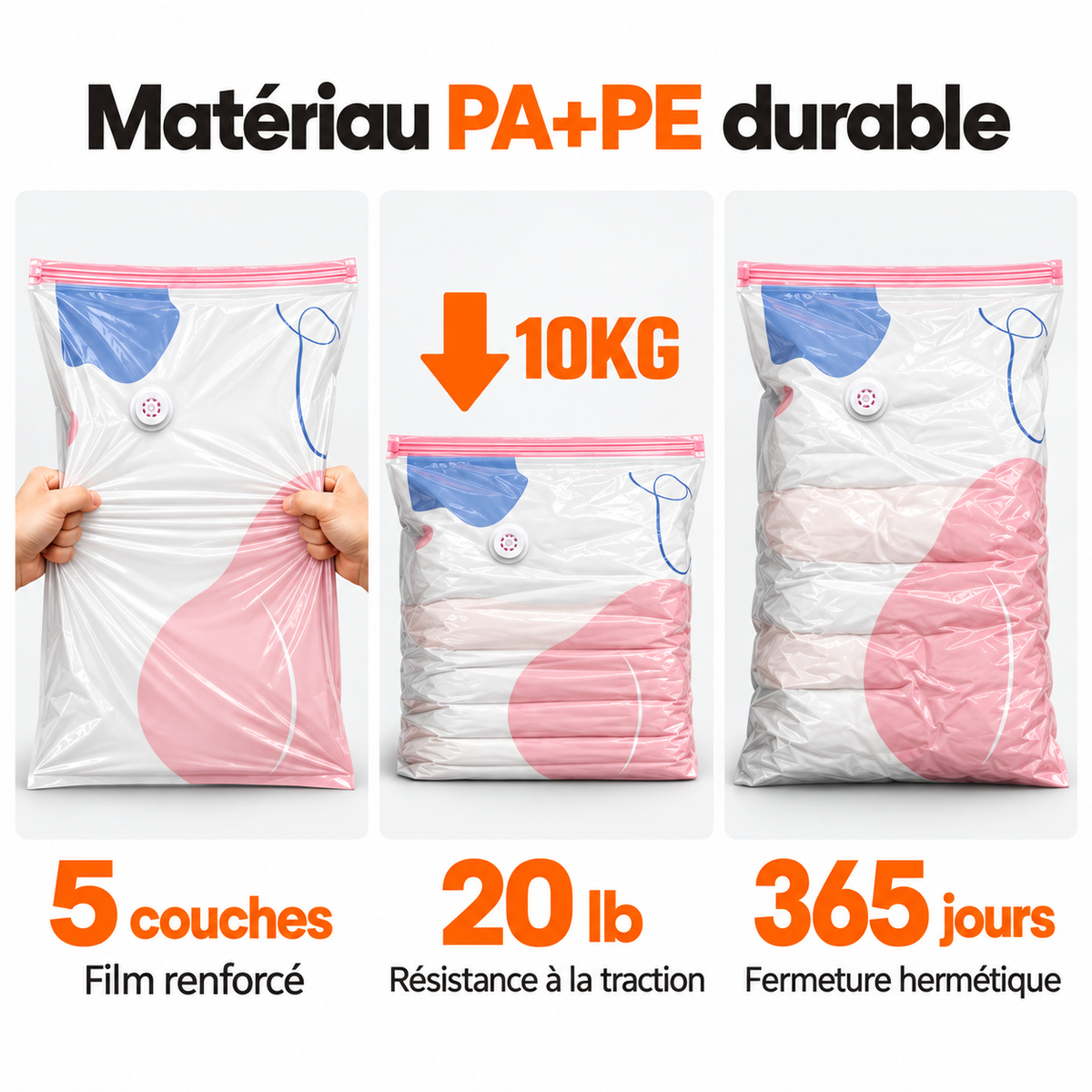Sacs de compression 3d – gagnez un maximum de place en 30 secondes !
