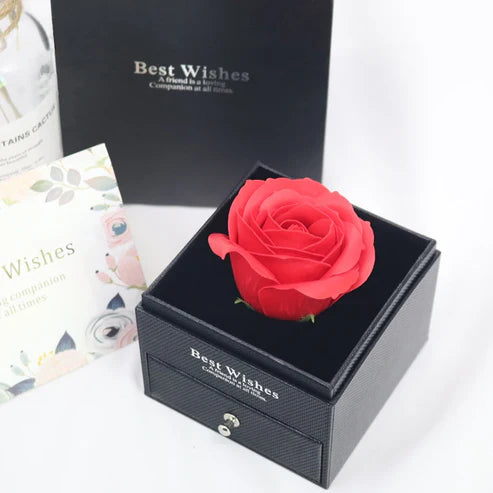 Coffret avec Rose Ăternelle & Collier