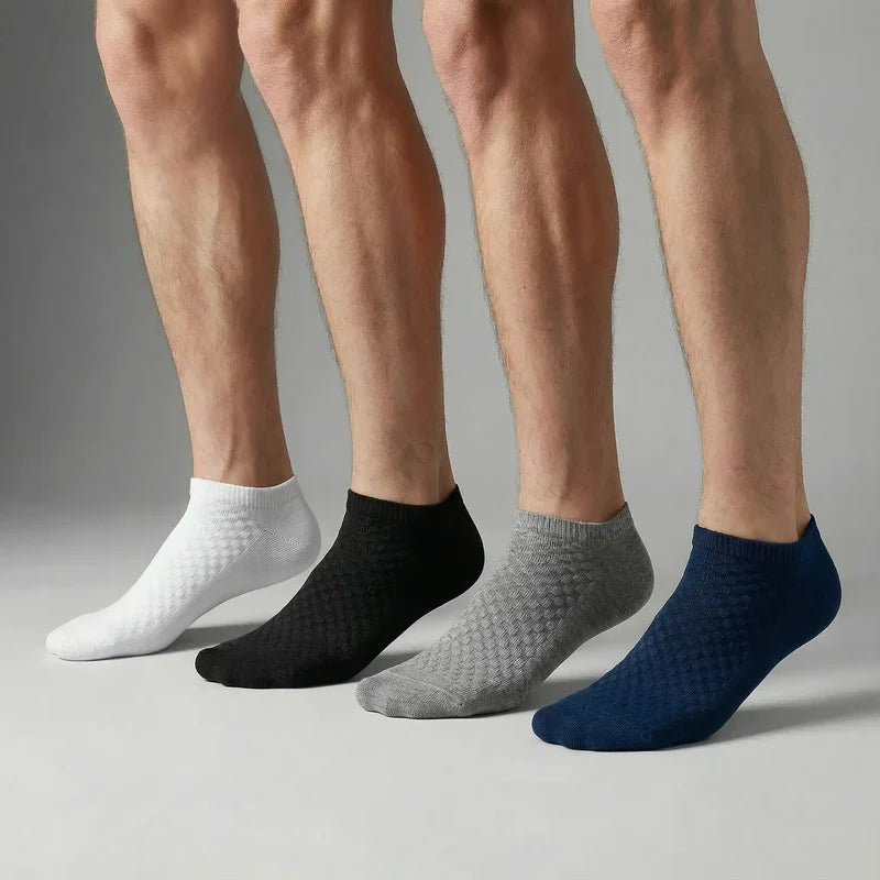 CHAUSSETTES ALESSIO BASSES EN FIBRE DE BAMBOU PREMIUM