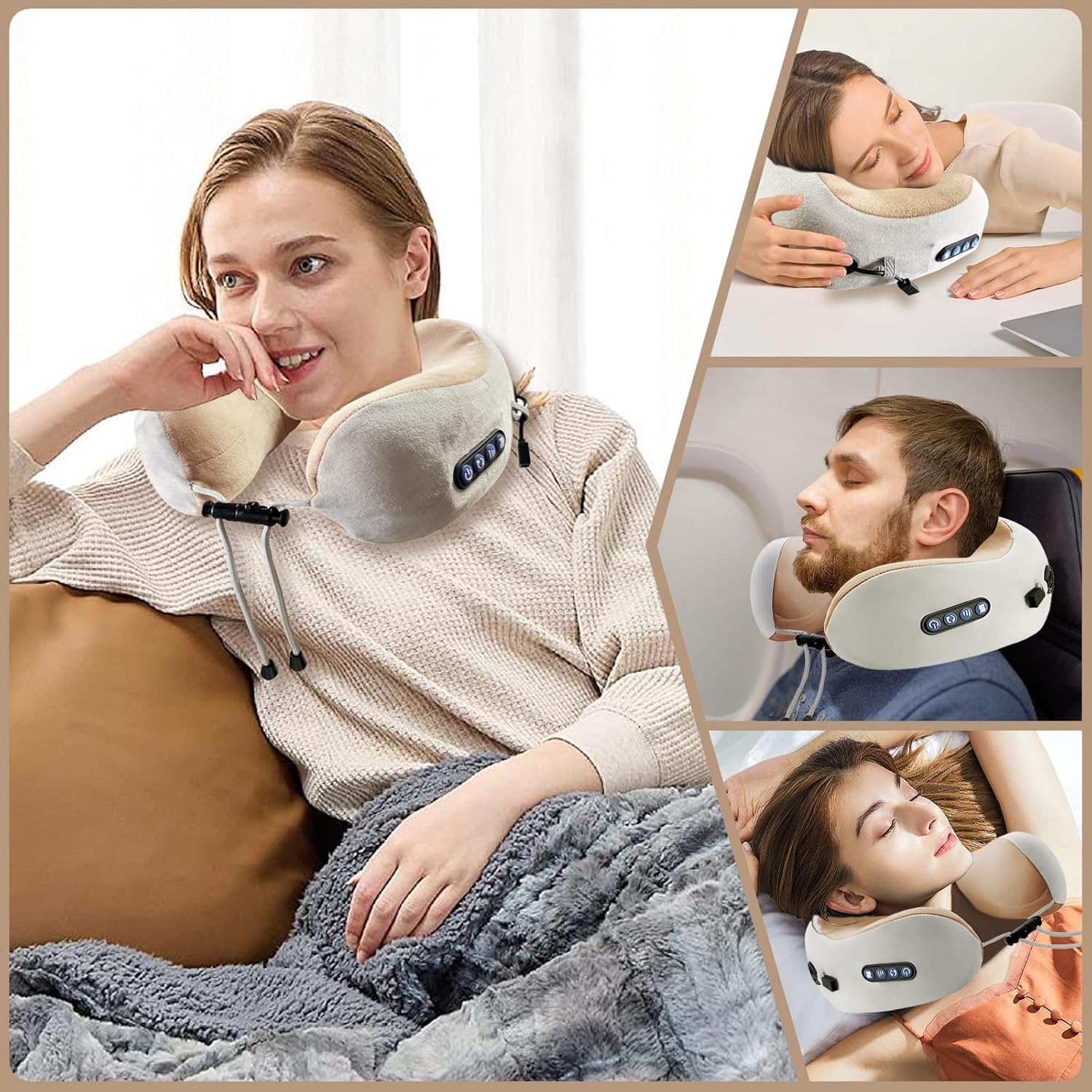 Coussin de massage cervical ™