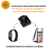 Un écouteur avec power bank acheté = 1 montre conncetée + une pochette imperméable offerte