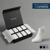 CHAUSSETTES ALESSIO BASSES EN FIBRE DE BAMBOU PREMIUM